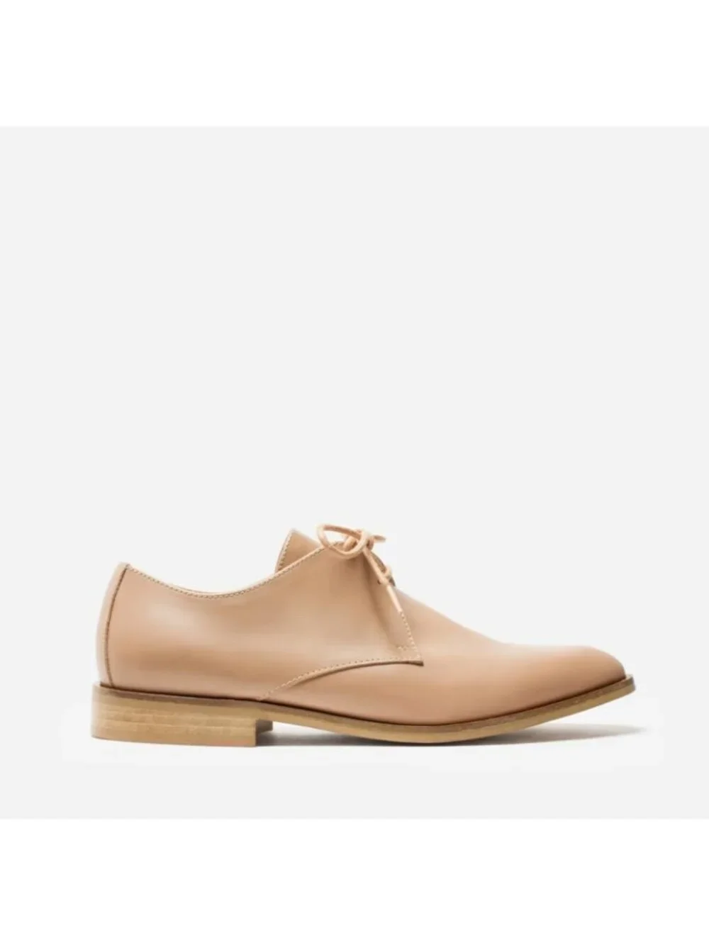 Everlane Women's The Modern Oxford Beige Sz 9